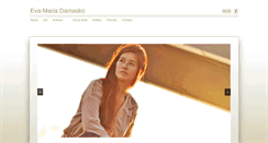 Desktop Screenshot of eva-maria-damasko.de